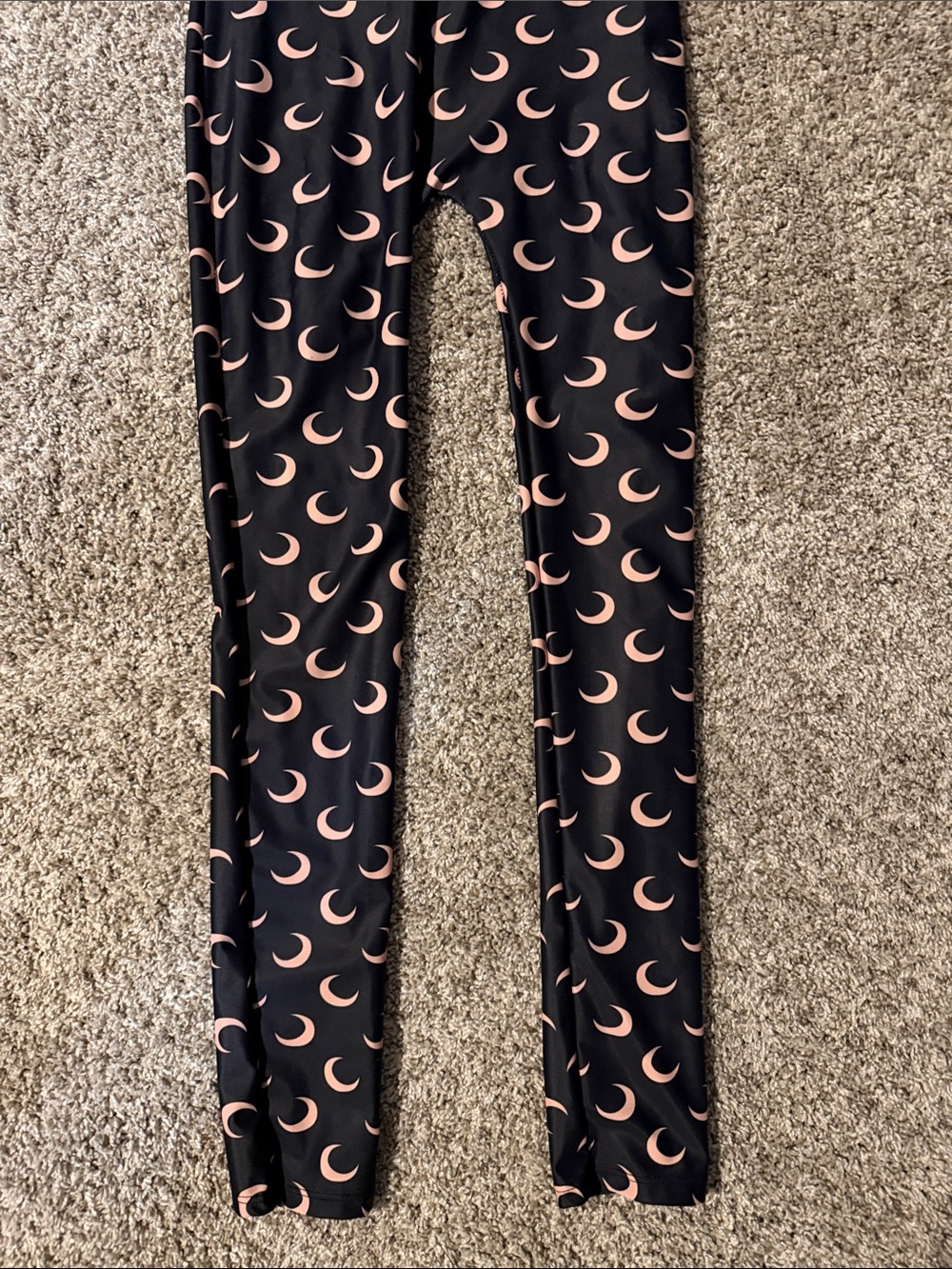 Marine Serre Black Crescent Moon Print Jumpsuit - Picture 3 of 5
